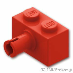 レゴ パーツ ブロック 1 x 2 - ピン [ R