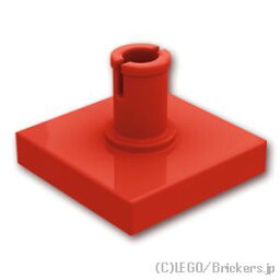 レゴ パーツ タイル 2 x 2 - 垂直ピン [ Red / レッド ] | LEGO純正品の バラ 売り