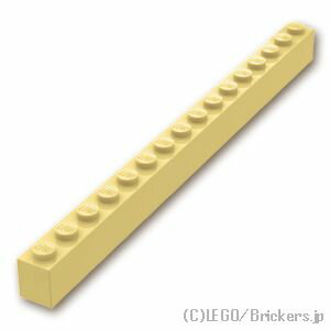 レゴ パーツ ブロック 1 x 16 [ Tan / タン ] | LEGO純正品の バラ 売り