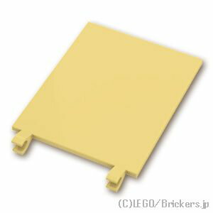 レゴ パーツ フラッグ 6 x 4 - スクエア [ Tan / タン ] | LEGO純正品の バラ 売り