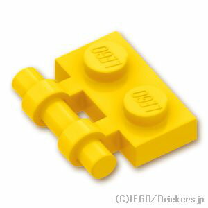 レゴ パーツ プレート 1 x 2 - スティック [ Yellow / イエロー ] | LEGO純正品の バラ 売り