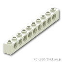 レゴ パーツ テクニック ブロック 1 x 10 [ White / ホワイト ] | LEGO純正品の バラ 売り