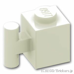 レゴ パーツ ブロック 1 x 1 - ハンドル [ White / ホワイト ] | LEGO純正品の バラ 売り