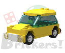 レゴ オリジナルセット ミニフィグカート(タクシー) | LEGO 純正パーツ使用