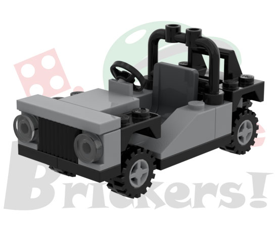 レゴ オリジナルセット ミニフィグカート(オフロード) | LEGO 純正パーツ使用