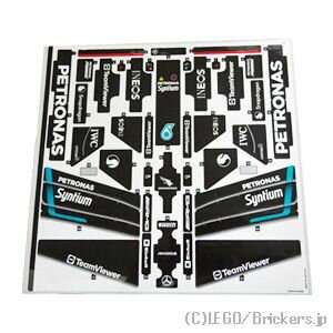 レゴ シール ステッカー - テクニックAMG #42171 シート1 (10105327/6462840) | LEGO純正品