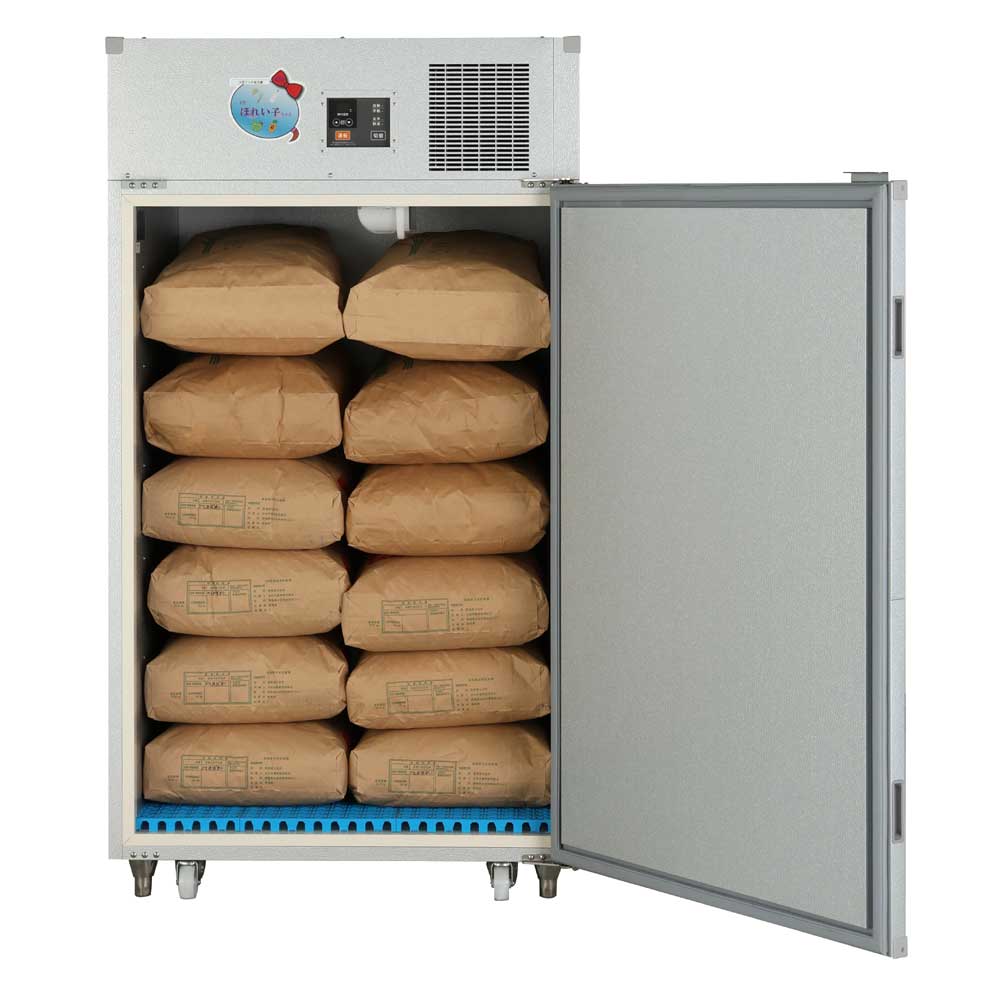 【搬入・設置費無料】関東冷熱工業 KRほれい子ちゃん Eタイプ 玄米袋30kg入12袋/6俵用 保冷庫 KRHC-EH