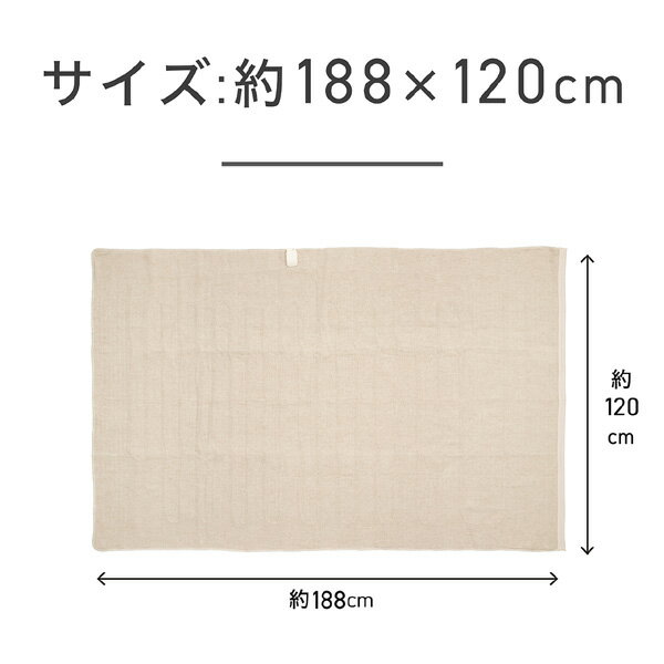 KOIZUMI 小泉成器 電気掛敷毛布 電磁波カット KDK-75256D