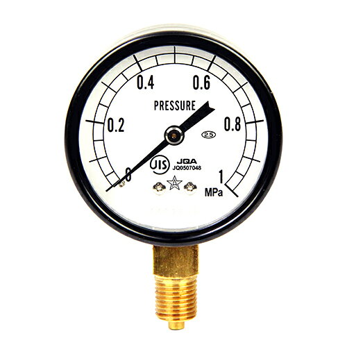 Rakuten - 藤原産業 右下精器 汎用圧力計 A60・G1/4 S-21・1.0MPA