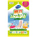 網戸に付いたホコリ・花粉・黄砂などの汚れをスッキリ拭き取る！サッと拭くだけで網戸を外さなくても簡単にお掃除できます。 ホコリが付きにくい 静電気によるホコリが付きにくくなる帯電防止剤配合！洗浄成分により網戸をキレイにした後、ホコリが付きにくくなります。 虫を寄せ付けにくい 虫がイヤがるティーツリー＆レモングラスの香り付き 1枚のシートでお掃除できる目安は、約90×180cmの網戸2枚分（両面）です。 網戸、サッシなどに 使えないもの 水拭きできないもの（絹・白木など）、水性ペンキや漆・ニス塗りのもの、皮革類、銅、真鍮 用途：網戸・サッシの清掃 成分：エタノール、界面活性剤、香料 材質：レーヨン、ポリエステル 内容量：大判10枚入 シートサイズ（約）：H220mm×W330mm