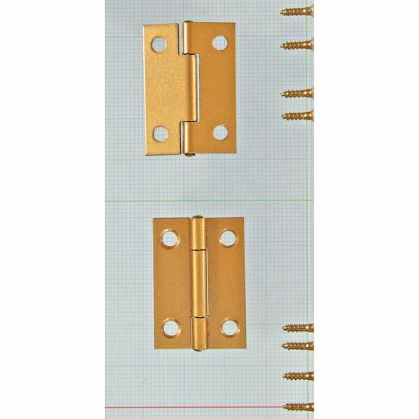【メール便可】WAKI 和気産業 バラカラー丁番G 2枚入 BH-501