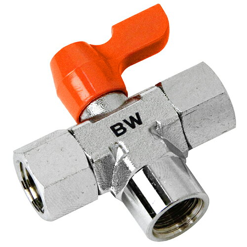 藤原産業 SK11 ボールバルブ 切替え 2F エア配管継ぎ手 Rc1/4 AB-21