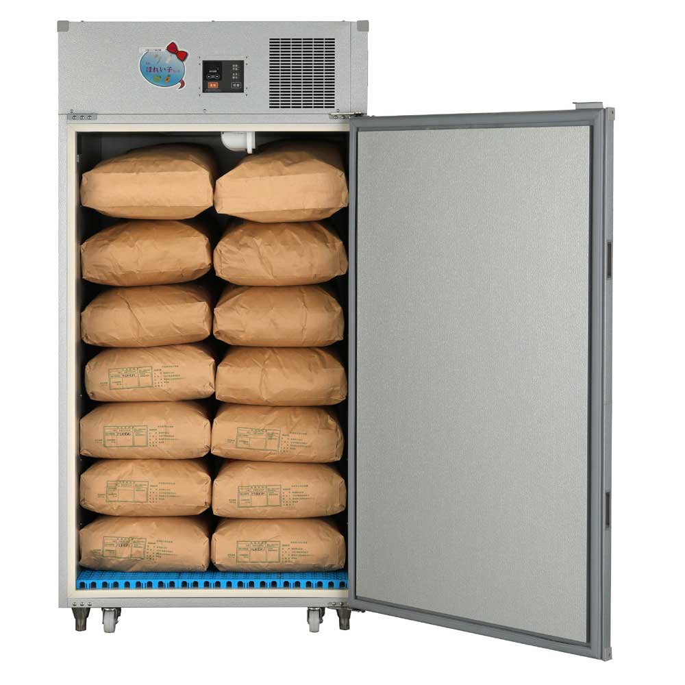 【搬入・設置費無料】関東冷熱工業 KRほれい子ちゃん Fタイプ 玄米袋30kg入14袋/7俵用 保冷庫 KRHC-FH