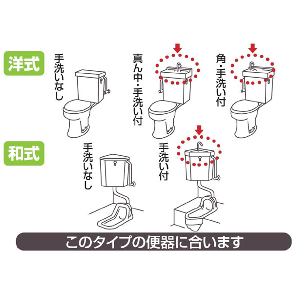SANEI 三栄水栓 万能ロータンクボールタッ...の紹介画像3