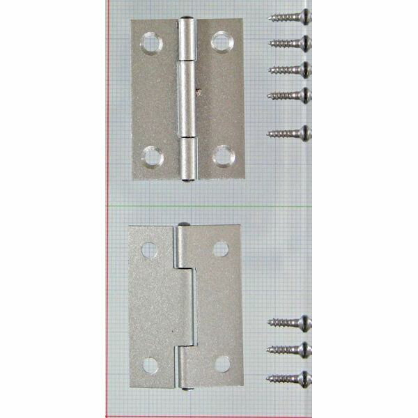 【メール便可】WAKI 和気産業 バラカラー丁番S 2枚入 BH-512