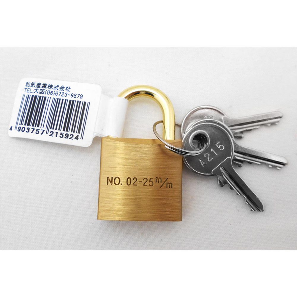 【メール便可】WAKI 和気産業 TWE シリンダー錠 25mm