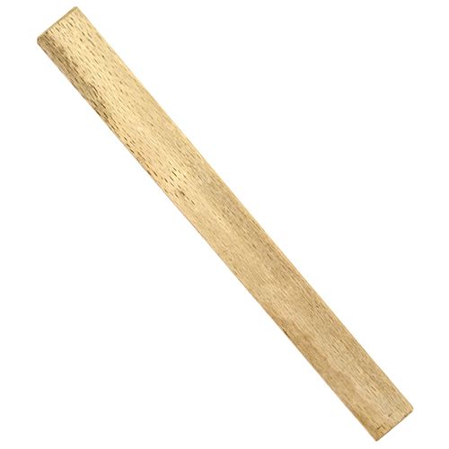 板金用の拍子木です。板金用、金属を薄く打ちのばす、板金のひずみ取り樫材を使用している為、他の材質よりも衝撃に強く、手触りも良く木目も美しく仕上がっています。●360×36mm●樫材※使用用途以外には、使用しないで下さい。作業中は、手袋・安全メガネなどの保護具を使用して下さい。サイズ：幅36mm×高さ360mm×奥行36mm重量：400g