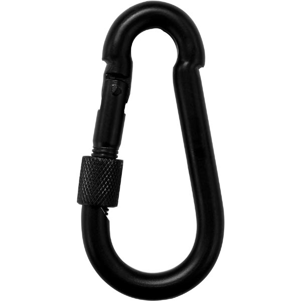 Rakuten - 【メール便可】WAKI 和気産業 ロック付きスプリングフック 黒 9×90 15-433 使用荷重115kg