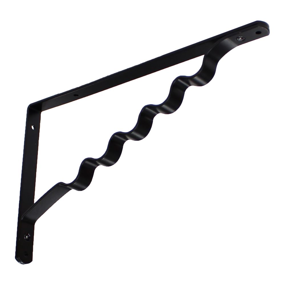 【メール便可】WAKI 和気産業 ハンガーブラケット 240mm ブラック TK-113