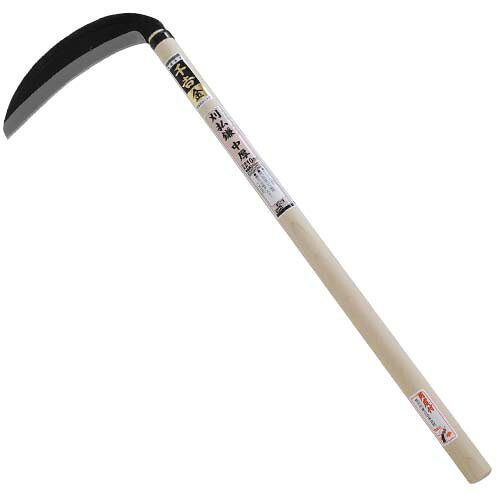 藤原産業 千吉 金 刈払鎌中厚角度付 210mm