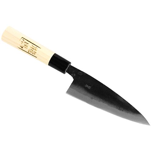 藤原産業龍馬黒打舟行包丁小包丁135mm