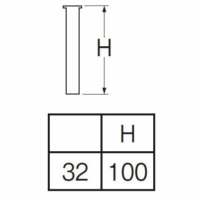 SANEI ���ɿ��� �ҥĥ�ľ�� �ѥ��׷�32mm�� PH70-64-32X100