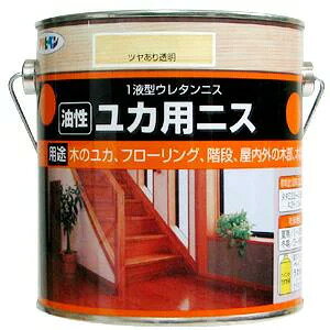 アサヒペン 油性 ユカ用ニス 0.7L 1液型ウレタンニス ツヤあり透明