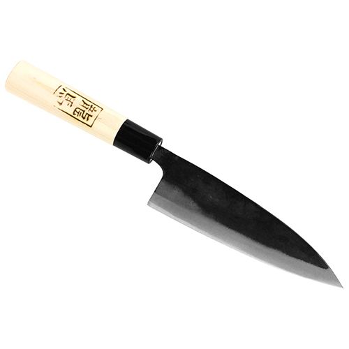 藤原産業龍馬黒打舟行包丁小包丁150mm