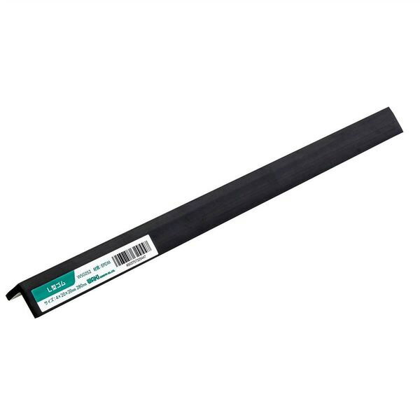 Rakuten - 【メール便可】WAKI 和気産業 EPDM L型ゴム 厚み4mm×20mm×20mm×長さ280mm WSG052