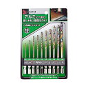 【メール便送料無料】イトー iHelp 六角軸アルミ用ドリルセット 10PC IH-744