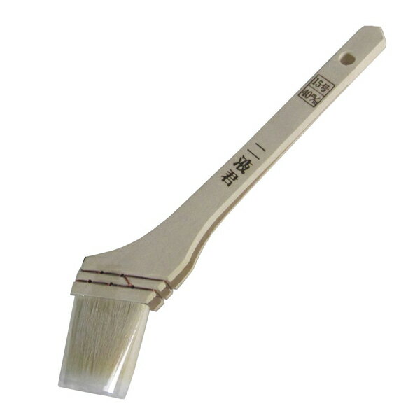 【メール便可】大塚刷毛製造 二液君 筋違 白 40mm 15号