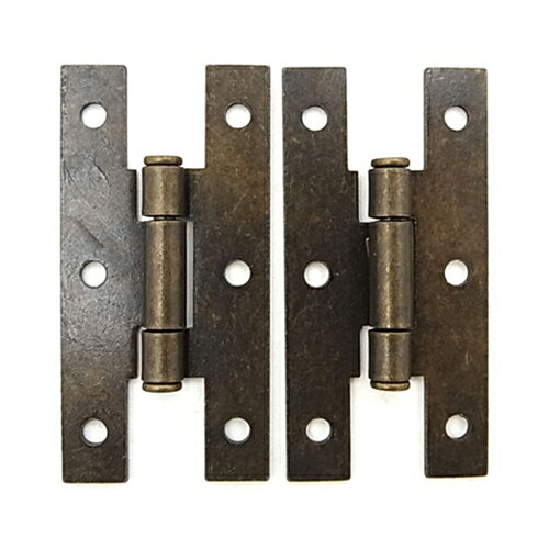 【メール便可】WAKI 和気産業 アンティック丁番ミニ H型 仙徳 2個入 TW-277