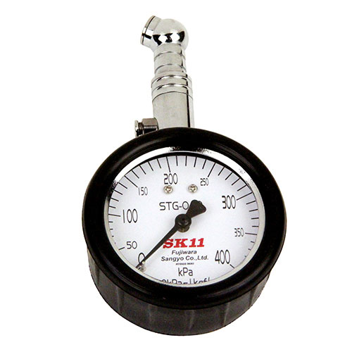 藤原産業 SK11 タイヤゲージ400Kアナログ STG-040