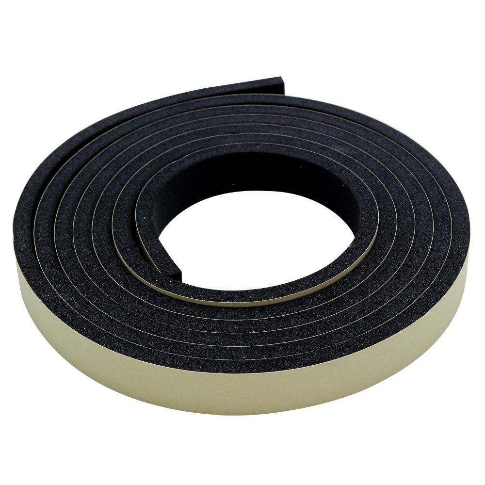 【メール便可】WAKI 和気産業 平型スポンジPE粘着 5mm×15mm×2m WSG15