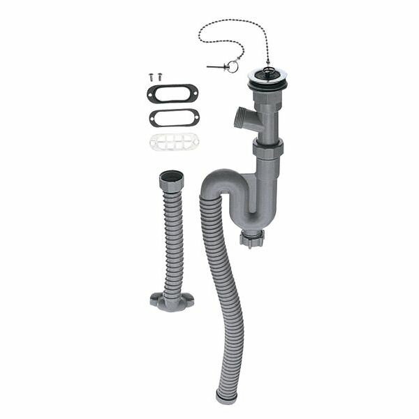 SANEI 三栄水栓 ホーロー用トラップホース 取付径32mm用 PH787-32