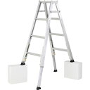 【メーカー直送】【法人限定】アルインコ 伸縮脚付専用脚立1.5m KARU-150(4)