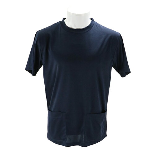 Short Sleeve Shirt - 藤原産業 SK11 ポケット付き半袖Tシャツ ネイビー 521923-NVY-LL
