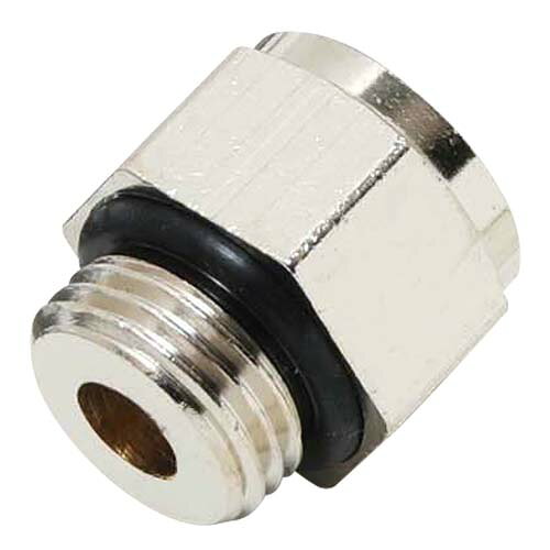噴霧器用の異径金具です。サイズ：幅15×高さ15×奥行15mm重量：20gメネジ：10mm・ピッチ：1.0・オネジ：11mmネジの合わない物には異径金具(別売)をご利用ください。