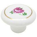 【メール便可】WAKI 和気産業 セラミックつまみ 白花95 38mm TW-167