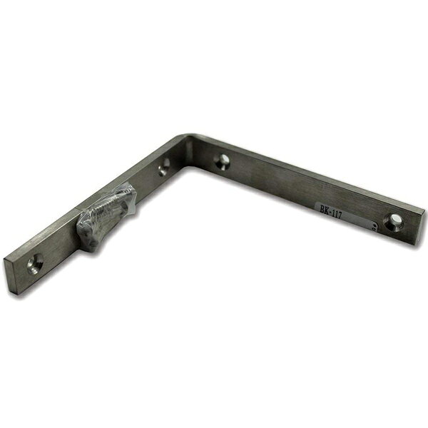 ■補強金具、接合金具として使用 ビス4本付き ●サイズ：120×120mm ●巾：16mm ●厚さ：5mm ●穴径：5mm