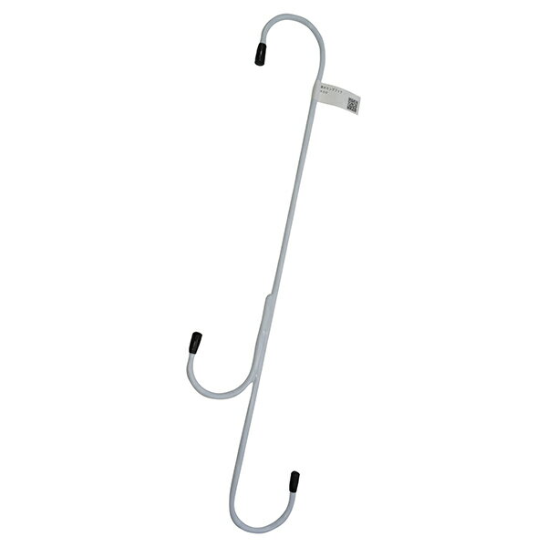 ■Sカンのフックが段違いになっている為、2ケ所に掛けられる 園芸鉢などを2ケ所に吊り下げる時に使用 ●サイズ：全長400mm