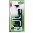 【メール便可】WAKI 和気産業 鉄塗ゲートラッチ 45mm 黒 VD-047
