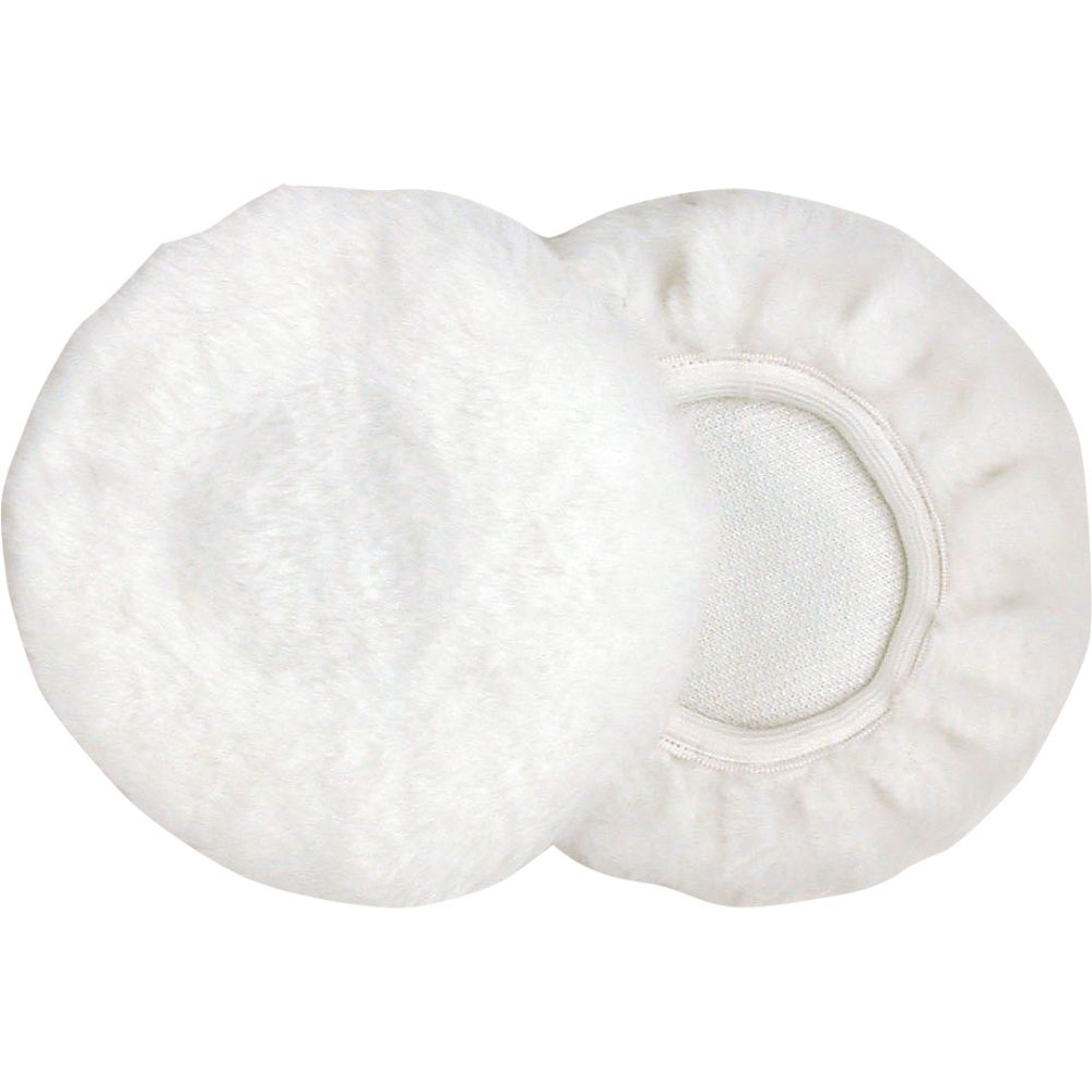 【メール便可】TAKAGI 高儀 EARTH MAN 電動ポリッシャー用毛バフパッド 2枚入