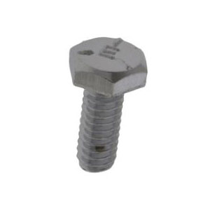 【メール便可】八幡ねじ UNC六角ボルト クローム 20山 1/4×5/8 4本入