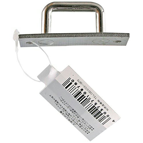 【メール便可】WAKI 和気産業 角型パッドアイ6 60×18mm BK-978