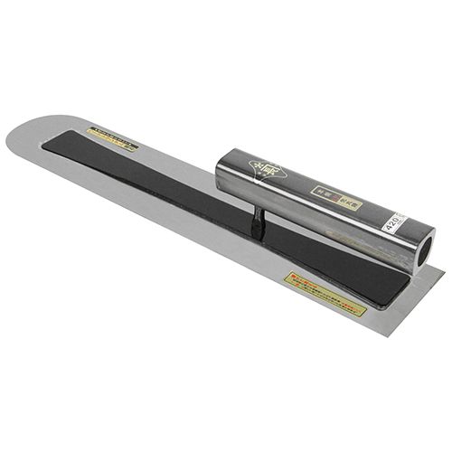 藤原産業 金長 先丸鏝本焼 0.3黒塗角柄 420mm