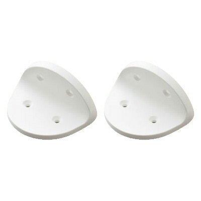 WAKAI 若井産業 壁面突っ張りシステム ディアウォール専用 棚受け ホワイト(白) 左右1セット DWT75W