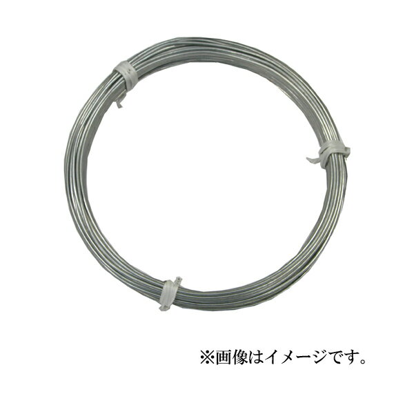 ■結束、園芸などに使用 ●線径：1.2mm ●長さ：約100m ●使用荷重：13kgf ●材質：鉄（溶融亜鉛メッキ）