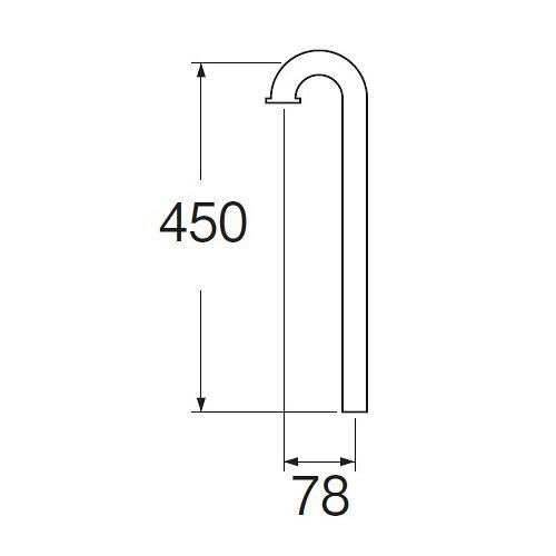 SANEI ���ɿ��� S�ѥ��� �ѥ��׷�32mm�� PH70-66-32X450