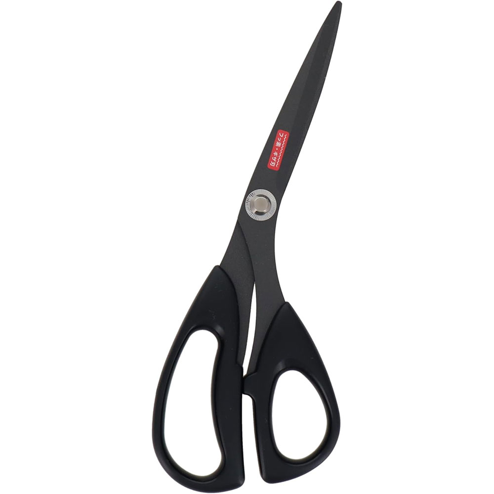 【メール便送料無料】ハートライ工業 プロクラフトはさみ フッ素コート ギザ刃 215mm SHT-215FG